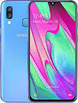 Best available price of Samsung Galaxy A40 in Myanmar